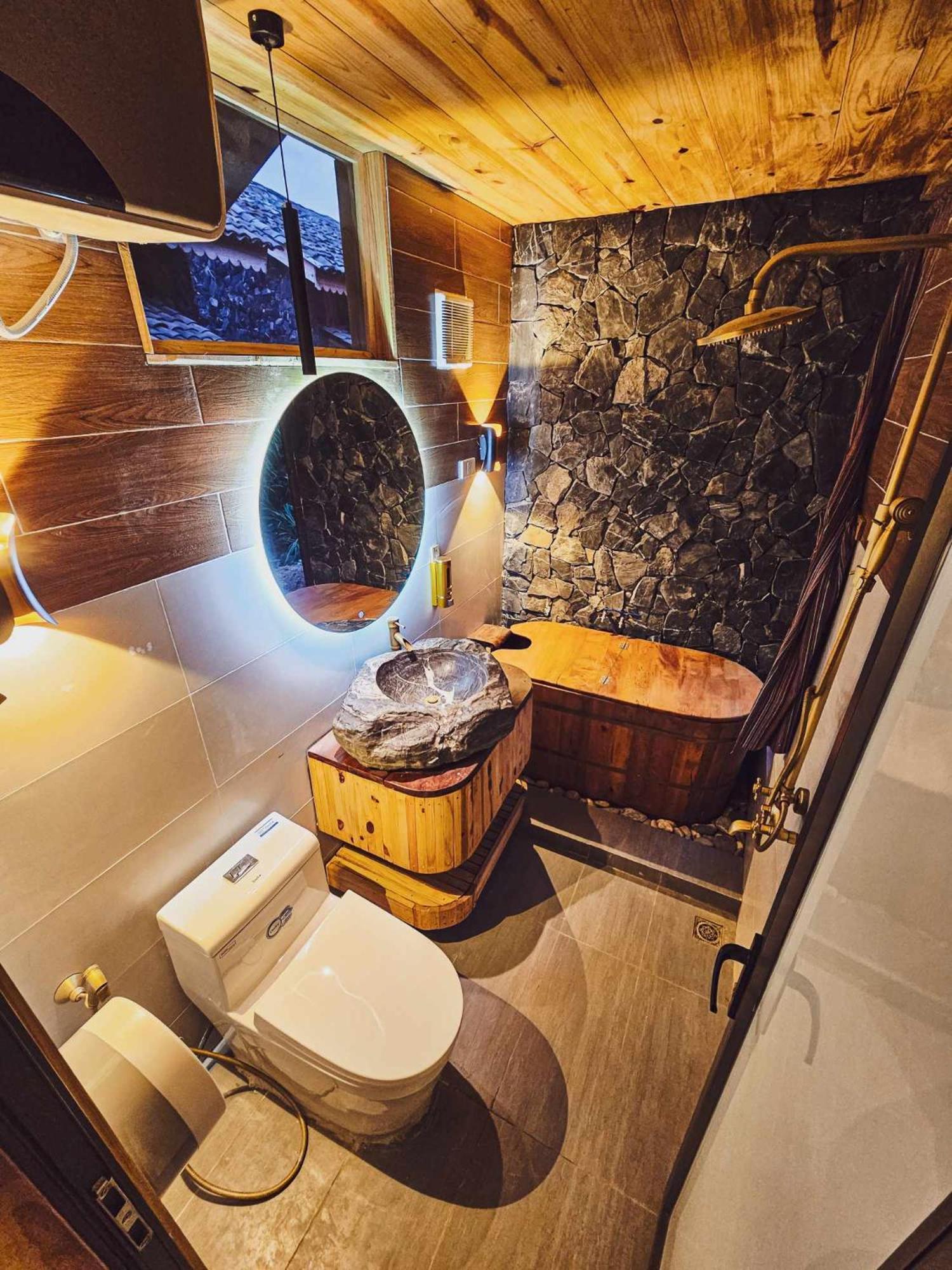 Chien'S Lodge Du Gia Lang Cac Экстерьер фото