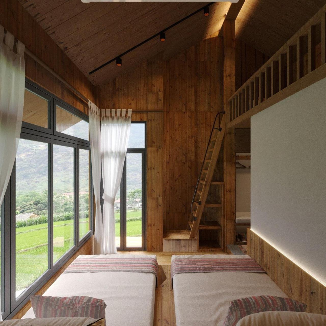 Chien'S Lodge Du Gia Lang Cac Экстерьер фото