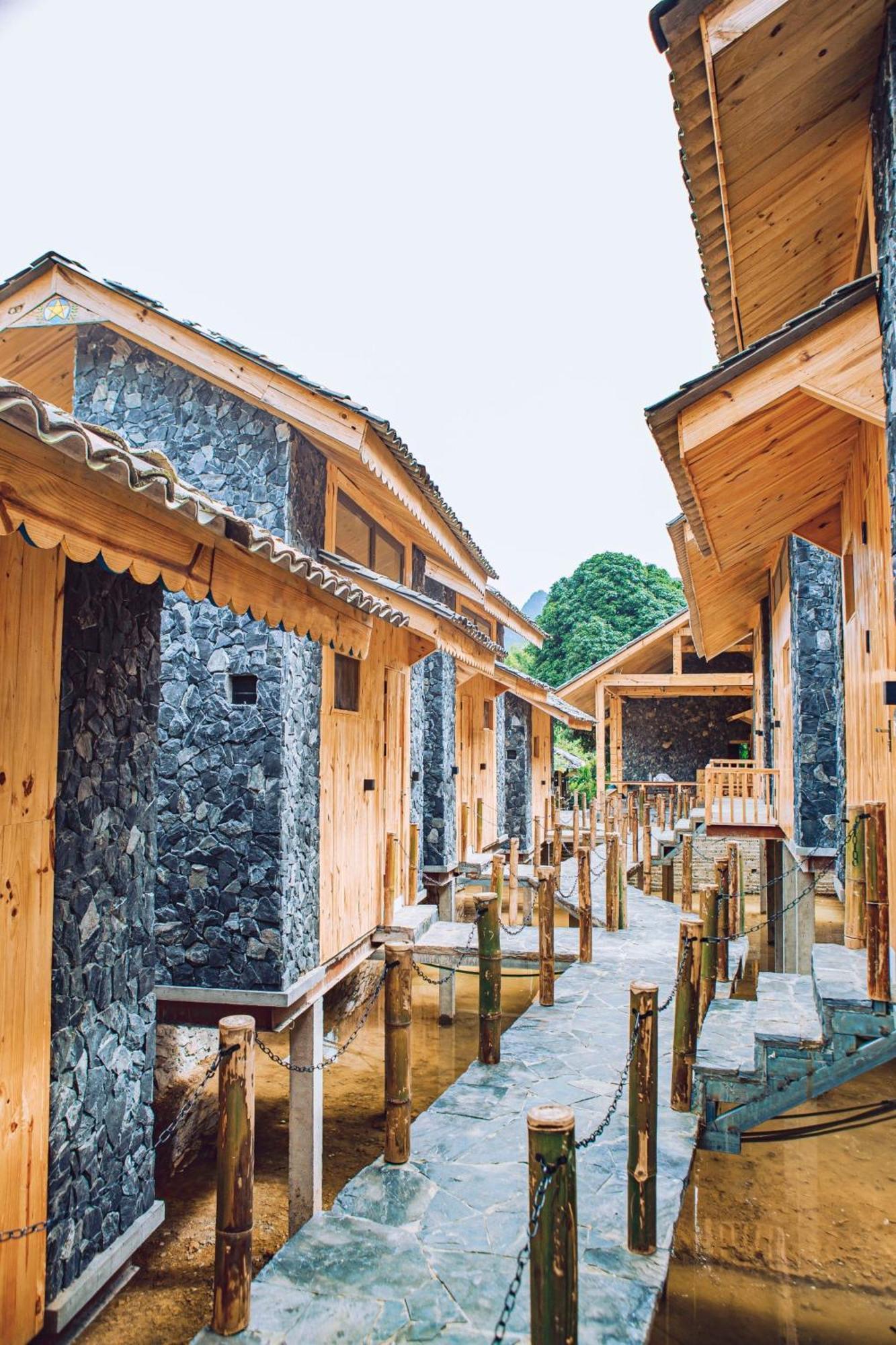 Chien'S Lodge Du Gia Lang Cac Экстерьер фото